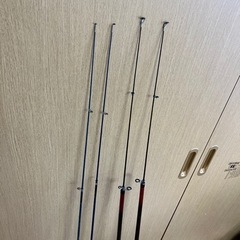リール売り切れました。釣竿 4本 の画像