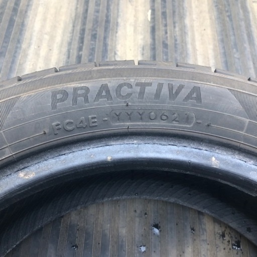 165/55R14軽自動車用タイヤ　PRACTIVA 9分山　日本製　4本セット