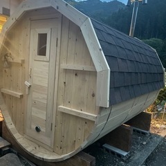 サウナ好き集合！本格バレルサウナ貸します！
