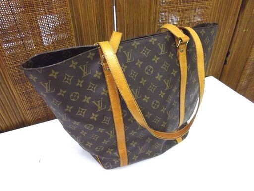 本物 ルイヴィトン サックショッピング M51108 モノグラム USED LOUIS VUITTON 札幌市厚別区 厚別店