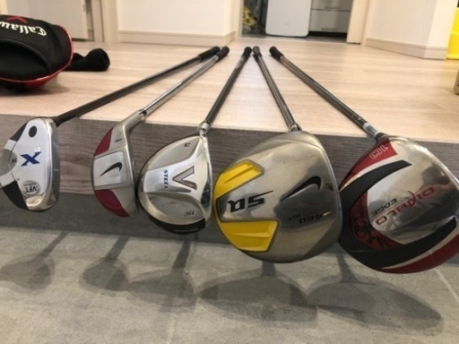 ゴルフクラブ　セット　レフティ　アイアン含む11本