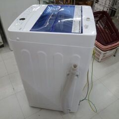 洗濯機 4.5kg 2020年製 Haier JW-C45FK ホワイト 家電 ハイアール 苫小牧西店の画像