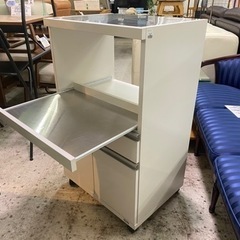 【愛品館 江戸川店】moco（株式会社フナモコ）キャスター付きレンジ台 ID:159-019224-007の画像