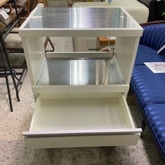 【愛品館 江戸川店】moco（株式会社フナモコ）キャスター付きレンジ台 ID:159-019224-007の画像