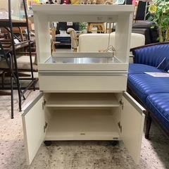 【愛品館 江戸川店】moco（株式会社フナモコ）キャスター付きレンジ台 ID:159-019224-007の画像