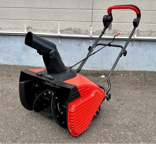 札幌市内配送可 美品 動作良好 アルファ工業 スノーエレファント 家庭用電動除雪機 D-1000