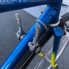 ご商談中 パナソニック 700C ロードバイク クロモリ ダブルレバー エキスパート藤沢辻堂店の画像