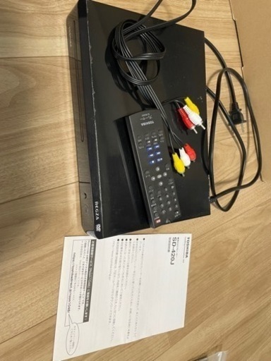 SD-420J TOSHIBA DVDプレイヤー