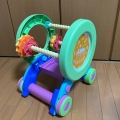 値下げ　手押し車　アクティブ知育ローラー　西松屋の画像