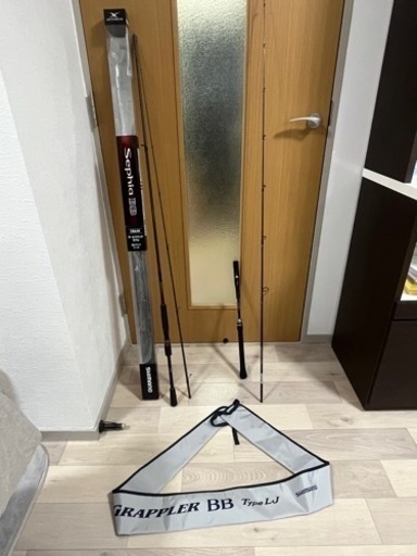 ★未使用★美品★シマノ ロッド 2本セット グラップラーBB タイプLJ 63-2 セフィア BB S86M