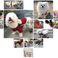 犬用車椅子 老犬介護　犬用歩行器 ペットチェア (M)サイズ調整可能　購入価格9,799円の画像
