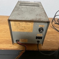 100Vから12Vへ変換機