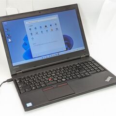 送料込 訳あり おまけ有 テンキー付 15.6型 中古ノートパソコン Lenovo L570 第6世代Core i3 4GB 無線 DVD カメラWindows11 Office 保証付