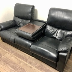 (取引終了)ニトリ電動リクライニングソファ3人掛けの画像