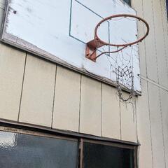 本日壁よりはずしました。バスケットゴール