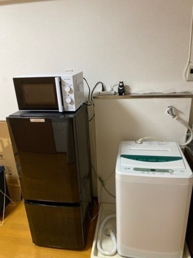 家電3品目-冷蔵庫、洗濯機、電子レンジ