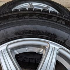 ブリヂストン ブリザックVRX3 155/80R13-79Q スタッドレス 4本ホイールセット 追加写真の画像