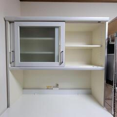 ホワイト食器棚