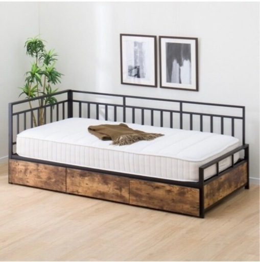 【ニトリ】セミダブルベッド