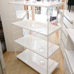 無印良品/MUJI スチールユニットシェルフ ワイド 大 幅84...