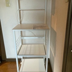 ニトリ　レンジラック　キッチンラック　レンジ台