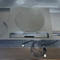 モニター台 回転型 4 USBポート モニター台