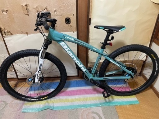 ビアンキ　MTB KUMA26 チェレステカラー