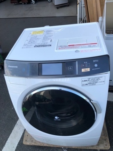 福岡市内配送設置無料　パナソニック Panasonic NA-VX8200L-W [ななめ型ドラム式洗濯乾燥機（9.0kg） 左開き・クリスタルホワイト]