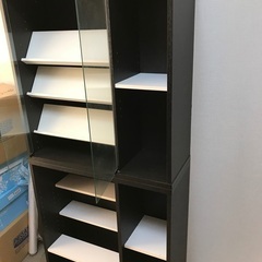 期間限定値引き　連結本棚　ディスプレイ棚付き