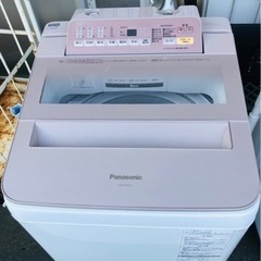 福岡市内配送設置無料　パナソニック 全自動洗濯機 (洗濯7.0kg)(ピンク) NA-FA70H5-P