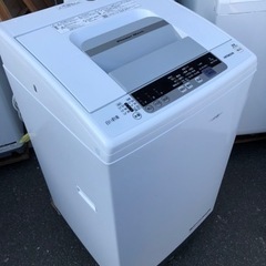 福岡市内配送無料　シャワー浸透洗浄 白い約束 NW-R704 日立 福岡市内配送無料 日立 7kg シャワー浸透洗浄 白い約束 NW-R704