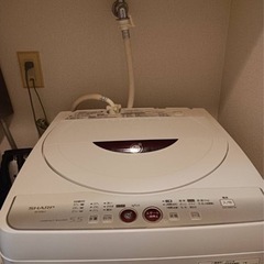 SHARP2012年製洗濯機