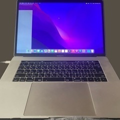 MacBook Pro 15インチ 2016  タッチバー の画像