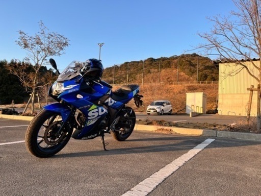 1/18までGSX-250r 2020年式 自賠責あり！
