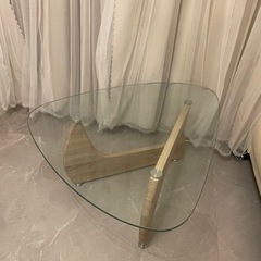ガラステーブル 100cm