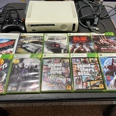 本体難有り😅Xbox360 ソフト付フルセット！