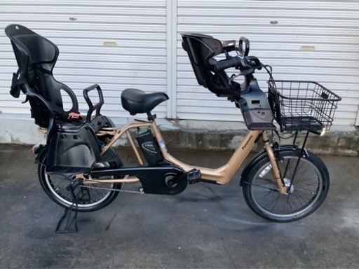 188 パナソニック新機種電動アシスト自転車gyutto anny?20インチゴールド
