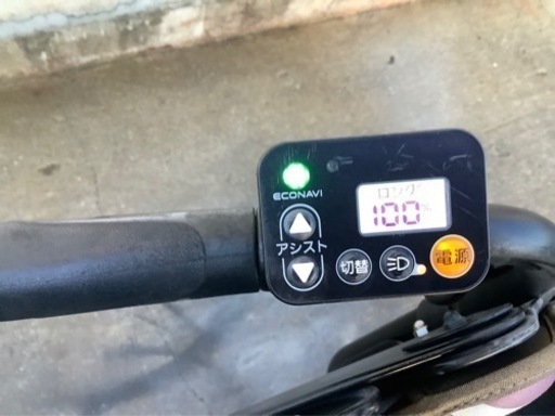 189 パナソニック最新機種電動アシスト自転車gyutto20インチ　ブラックボディー