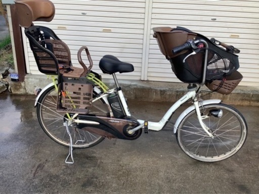 194 パナソニック新機種電動アシスト自転車gyutto22-26インチ　ホワイトボディ