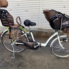194 パナソニック新機種電動アシスト自転車gyutto22-26インチ ホワイト