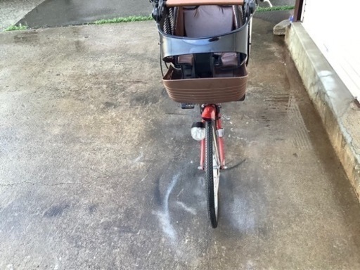 195 パナソニック新機種電動アシスト自転車gyutto22-26インチ　オレンジ？