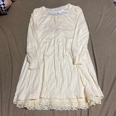 Sサイズワンピースクリーム色