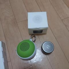 新品ワイアレス　Bluetooth　イヤホンとスピーカーの画像