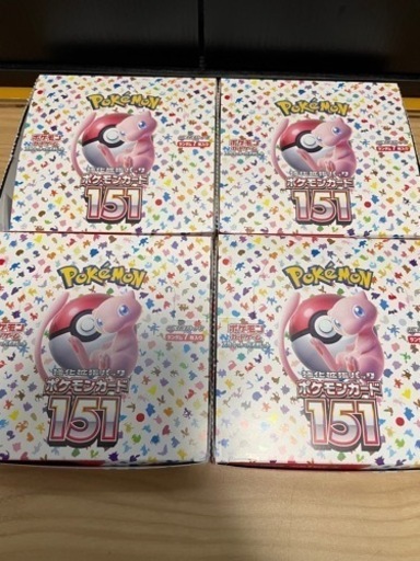 ポケモンカード　151 シュリンク無し　ペリペリ無し　BOX