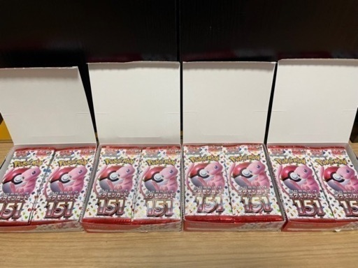 ポケモンカード　151 シュリンク無し　ペリペリ無し　BOX