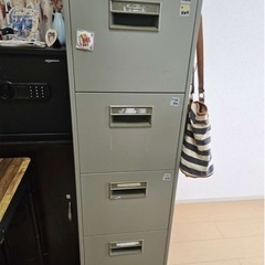 事務用品 ファイル棚4段