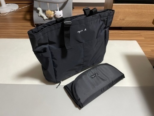 新品未使用 agnesb アニエスベー AC12 E BAG ペアレンツバッグ（マザーズバッグ）