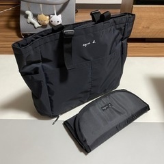 新品未使用 agnesb アニエスベー AC12 E BAG ペアレンツバッグ（マザーズバッグ）の画像