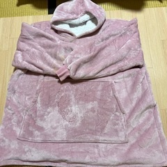 あったかい毛布パーカー！