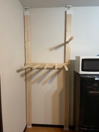 サーフボードラック　突っ張り式　ハンドメイド